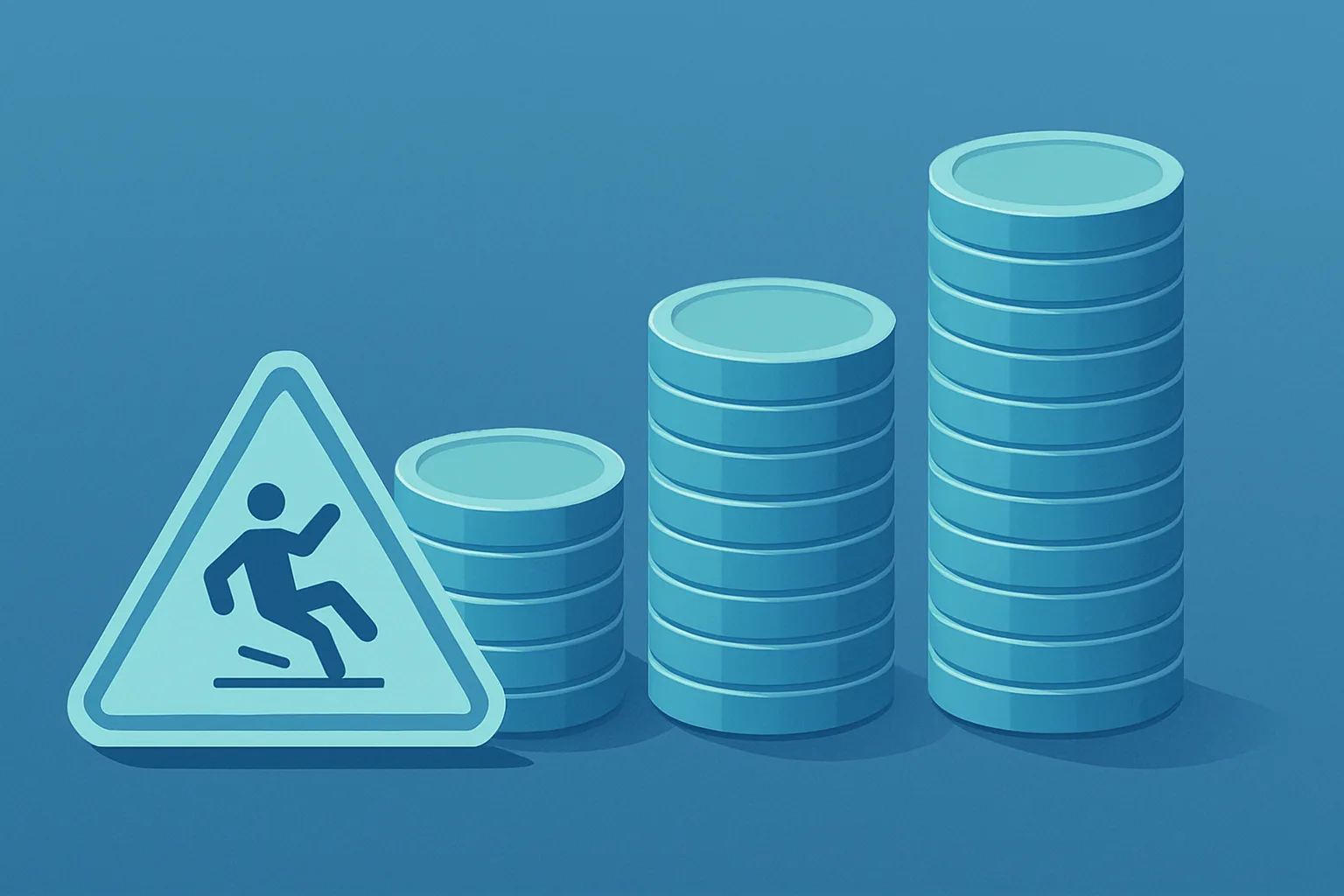 Illustration of average slip and fall settlement amounts