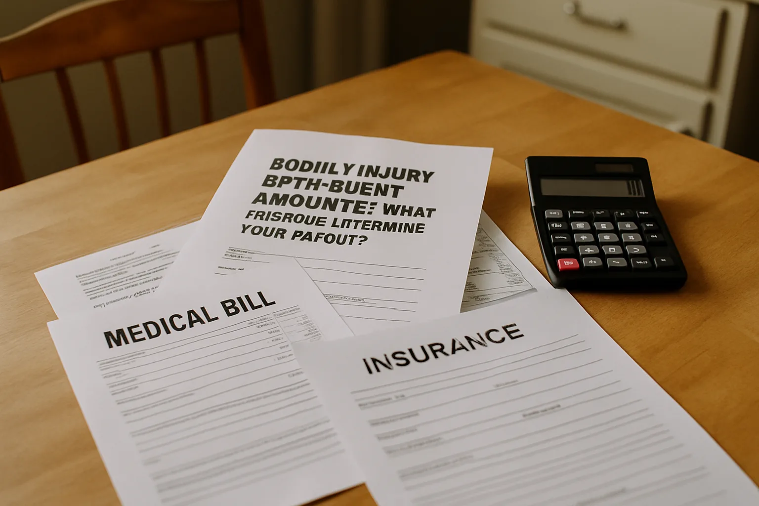 Key information: Bodily injury settlement amounts: what factors determine your payout?