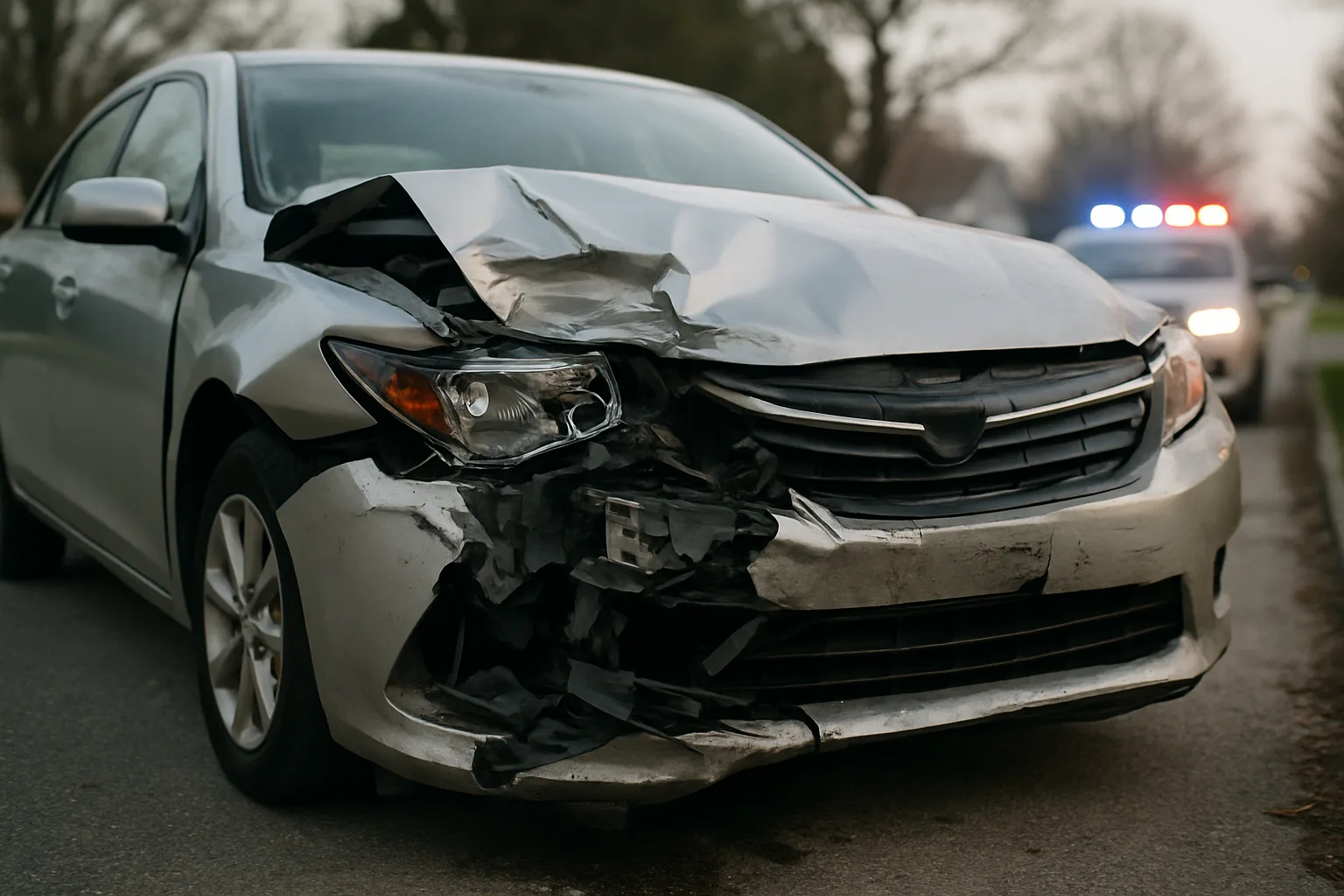 How is pain and suffering calculated in a car accident settlement?