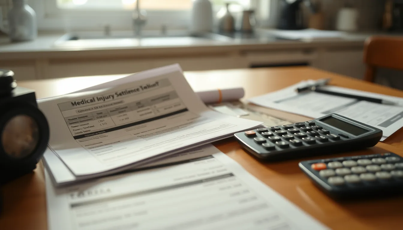 Key information: What is the average burn injury settlement?